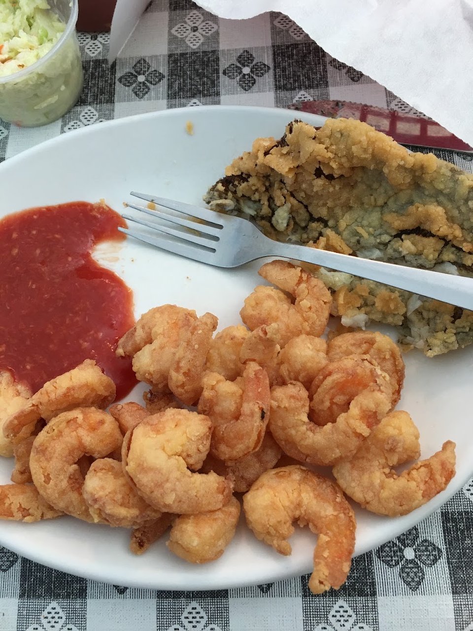 Child Fried Shrimp Plate